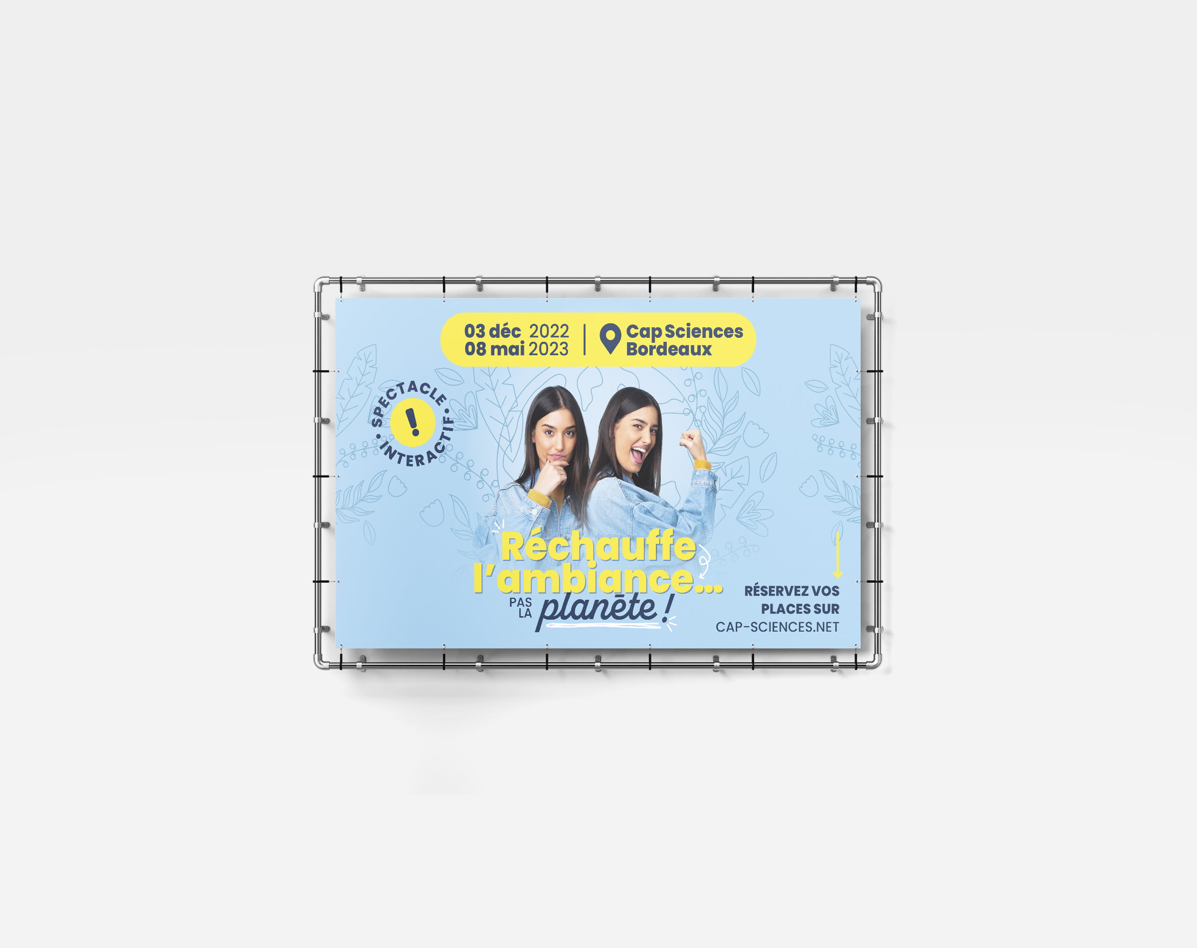 Campagne communication Cap Sciences