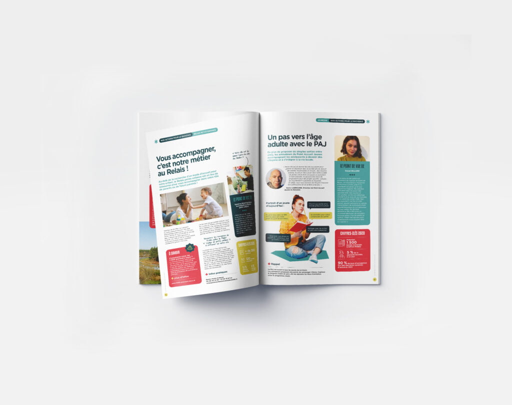 KA2 MOCKUP CDCBAZADAIS MAGAZINE 2 - agence communication KA2