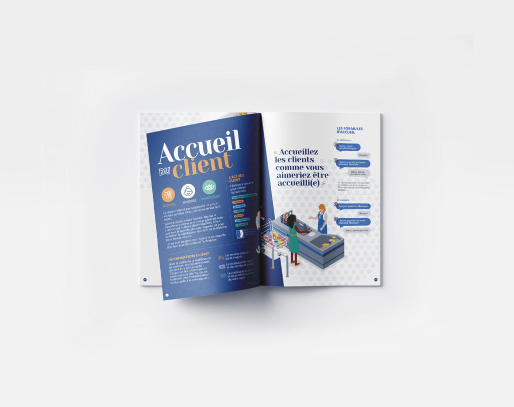 KA2 MOCKUP LECLERC BROCHURE 2 - agence communication KA2