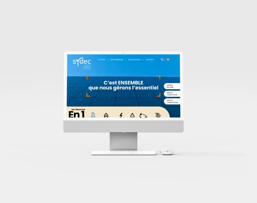 KA2 MOCKUP SYDEC SITEWEB 1 - agence communication KA2
