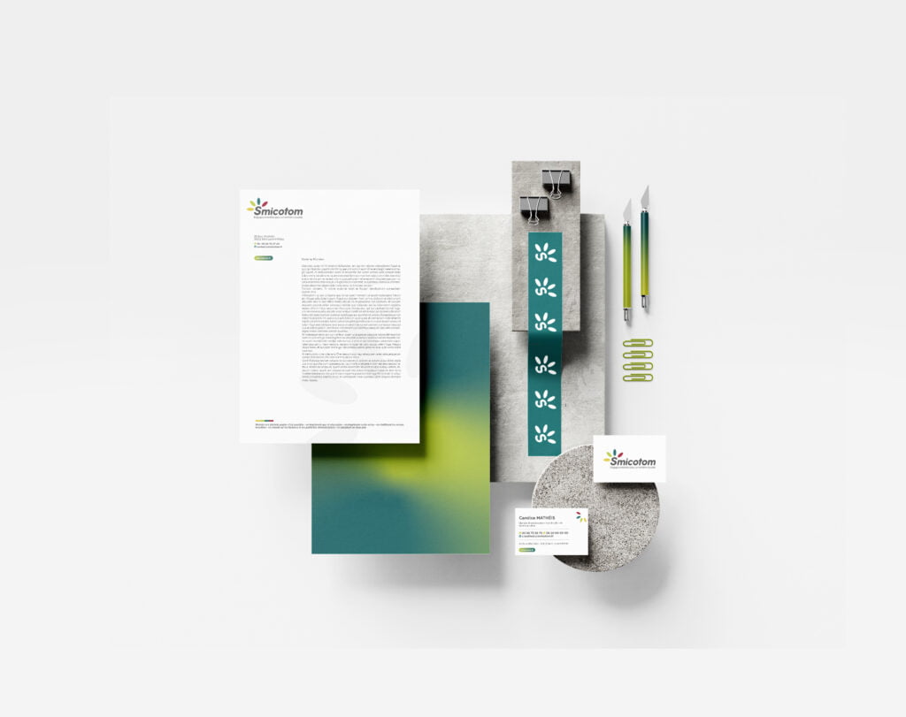 KA2 SMICOTOM MOCKUP IDENTITE - agence communication KA2
